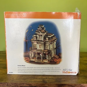 Department 56 Grimsly Manor The Original Snow Village Halloween Series #56.55004 - Bild 1 von 10