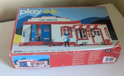 CARRERA Vintage 1991 German PLAY O.K Car Service #12504 Building Blocks RARE NEW - Image 1 of 4