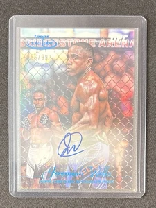 2024 Topps Gold Label UFC Jeremiah Wells Blue Autograph /99!! - Picture 1 of 2
