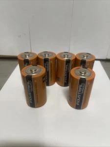 6 x Duracell D Size Industrial Procell Alkaline Batteries LR20 MN1300 D Cell - Picture 1 of 1