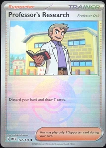 Pokemon TCG Professor's Research 122/131 PRE Poke Ball Reverse Holo Card - NM - Picture 1 of 7