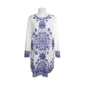 Zanzea, Kleid, Größe: 48, Weiß/Blau, Medaillon, Damen #Ds0 - Bild 1 von 4