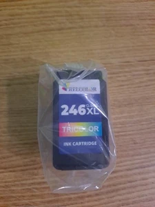 Relcolor 246XL TRI-Color Tinte 1 Patrone Neu Versiegelt Neu im Paket - Bild 1 von 2