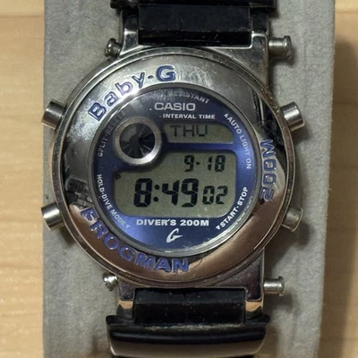 Reloj de buceo digital vintage Casio G-Shock Baby-G Frogman BGW-100 para mujer BGW100 Foto 1 de 4