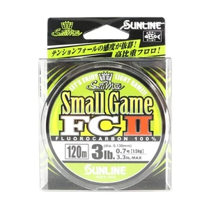 Sunline Fluorocarbon Line Small Game FC II 120m 3lb 0.138mm (5262) - Picture 1 of 6