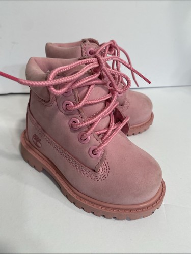 Stivaletti Timberland bambina taglia 13 rosa