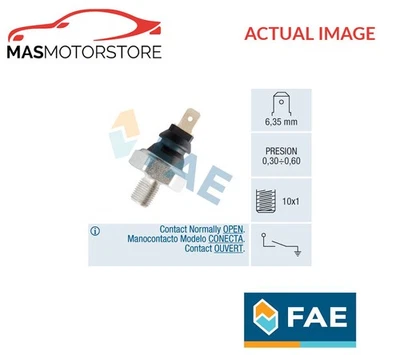 OIL PRESSURE SENSOR GAUGE FAE 12970 I NEW OE REPLACEMENT - Image 1 of 4