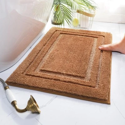 Alfombra de baño, alfombras de baño de microfibra súper suaves y absorbentes de agua, no sl... Foto 1 de 4
