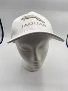 Jaguar weiße Mütze Autos Riemen hinten verstellbar Größe europäisches Automobil - Bild 1 von 8