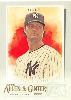 Gerrit Cole 2020 Topps Allen & Ginter 238  New York Yankees  Baseball Card - Image 1 of 2