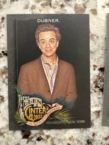 2022 TOPPS ALLEN GINTER X BASE CARD AUTHOR STEPHEN DUBNER #284 - Picture 1 of 1