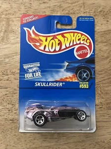 Mattel Hot Wheels Car SkullRider Collector # 593 Vintage 1995 New - Picture 1 of 5