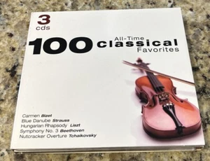 100 All Time Classical Favorites - Music CD - 100 All Time Classics 3-CD DIGIPAK - Picture 1 of 4