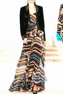 New NWT $6998 Ralph Lauren Collection Purple Label 2013 Runway Long Dress Gown 4 - Picture 1 of 6