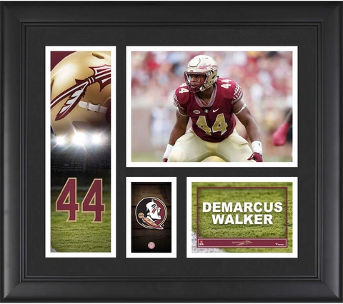 Demarcus Walker Seminoles Framed 15x17 Player Collage - Fanatics Cover