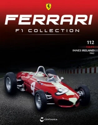 NEW IXO 1:43 F1 FERRARI 156 F1 - Innes Ireland 1962 - Team UDT Laystall +Magazin - Immagine 1 di 4