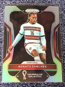Renato Sanches #182 Silver Prizm World Cup 2022 Portugal - Picture 1 of 3