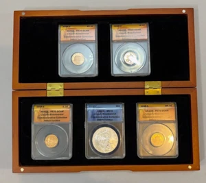 5 Pc. Lincoln BiCent Comm SET ANACS MS&PR70 (5671PM70) - Picture 1 of 3