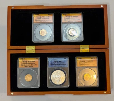 5 Pc. Lincoln BiCent Comm SET ANACS MS&PR70 (5671PM70) - Image 1 of 3