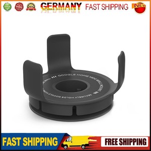 Wall Mount Holder For Google Home Mini Audio Voice Assistant Hanger (Black)