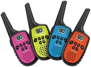 UNIDEN UH35-4 80 CHANNEL MINI COMPACT UHF HANDHELD RADIOS - QUAD COLOUR PACK - Picture 1 of 1