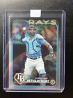 Christian Bethancourt 2024 Topps Series One #96 Refractor - Tampa Bay Rays