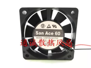 San Ace 60 109P0624H702 24V 0.06A 6cm 6015 Inverter Fan - Picture 1 of 2