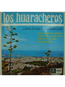 LOS HUARACHEROS canciones canarias - esta noche no alumbra EP Regal - Imagen 1 de 3