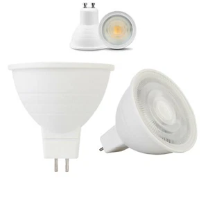 Dimmable COB LED Spotlight Bulbs 7W GU10 MR16 GU5.3 Light 110V 220V SMD Lamps - Picture 1 of 12