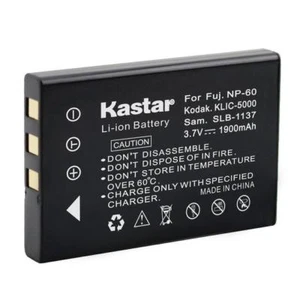 Kastar FNP60 Battery for CASIO QV-R3 QV-R4, Premier DC 5330 DC 6330 DC 5331  - Picture 1 of 10