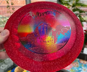 First Run w/COA Teedevil Champion 2012 Proto Metal Flake Disc Golf Innova #2571 - Picture 1 of 15