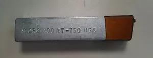 MICRO 100 RT-750 BRAZED TURNING TOOL 3/4" SQUARE SHANK 1/4" X 1" BRAZED TIP NEW - Picture 1 of 2