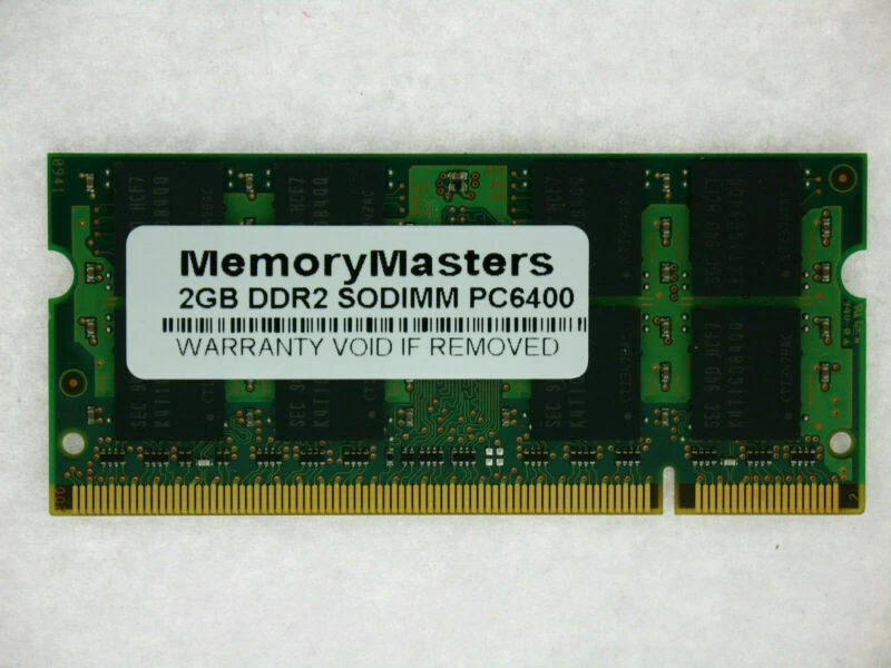2GB PC2-6400 DDR2-800 200pin SODIMM Apple iMac MB412G/A Lot of 10 - Image 1 of 1