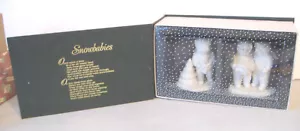 DEPT 56~SNOWBABIES~SET MIT ZWEI FIGUREN~TWINKLE LITTLE STARS~MIT BOX - Bild 1 von 12
