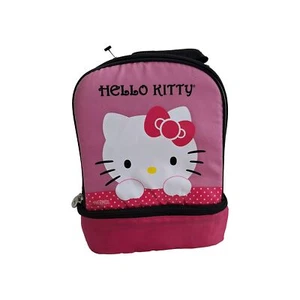 Hello Kitty Insulated Lunch Box Dual Compartment  - Picture 1 of 5