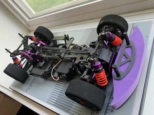 HPI PRO 2 RS4 FULLY UPGRADED WITH HPI BRANDED PARTS NOT FOR SUPER NITRO RS4 MINI - Picture 1 of 17