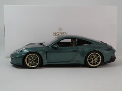 Norev Porsche 911 GT3 malachite green metallic 2021 1/18 187382 - Immagine 1 di 3