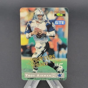 1995 Classic Pro Line 2 de 15 imprimantes NFL épreuve 10/298 Troy Aikman HOF Cowboys - Photo 1/2