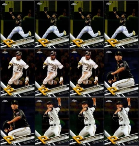 2017 Topps Chrome Pittsburgh Pirates (21) Card Lot - Blink and It’s Gone – Ca... - Picture 1 of 4
