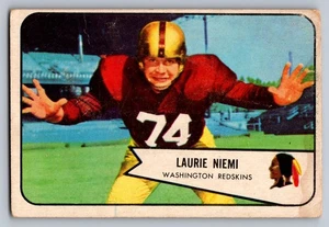 1954 Bowman #63 Laurie Niemi Washington Redskins - Picture 1 of 3