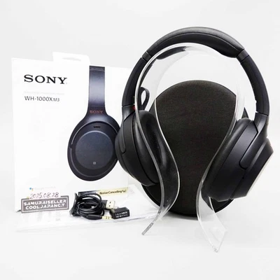 SONY wireless headphone with microphone Black WH-1000XM3 B Japan Tested - Image 1 of 4