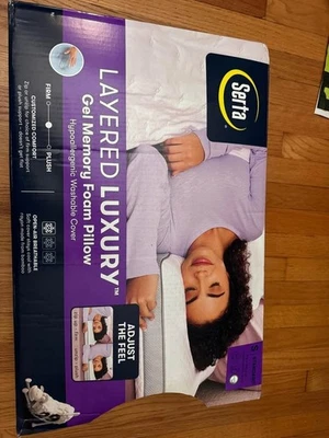 Serta Memory Foam Pillow – Brand New - Image 1 of 2