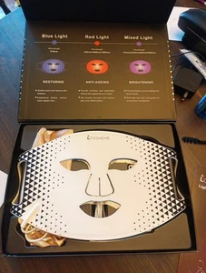 Lovshemered Light Therapy LED Silicone face Mask Multiple lights face lift - Picture 1 of 7