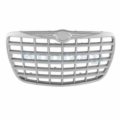 For 05-09 300 2.7L 3.5L Front Grille Assembly Chrome w/Silver Cross Bar Insert Q - Image 1 of 4
