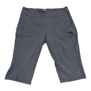 Duluth Trading Co Black Capri Pants Women's XL - Picture 1 of 6