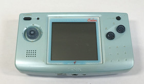 SNK Neo Geo Pocket Color Pearl Blue Handheld System Game Console Neogeo 1999