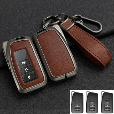 Funda con llavero inteligente de aleación de zinc para Lexus ES350 NX300h RC RX IS 300 350 200t Foto 1 de 4