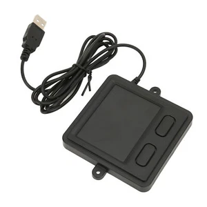 Wired USB Touchpad High Sensitivity 2 Button Design Black Trackpad For Lap CMM - Zdjęcie 1 z 12