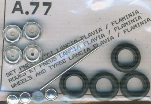 RUOTE 1/43 LANCIA FULVIA/FLAVIA/FLAMINIA STRADA (COPPE CROMATE)  TRON  A077 - Immagine 1 di 1