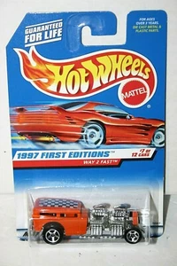 Hot Wheels 1997 Primera Edición Way 2 Fast # 514 Naranja - Imagen 1 de 4